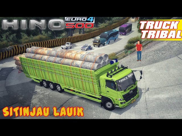 Share!!! Livery Mod Bussid Truck Hino 500 Tribal - Bus Simulator Indonesia class=