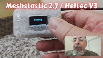 I Flashed Meshtastic 2.7 with BaseUI onto Heltec V3 | New Features Explored!