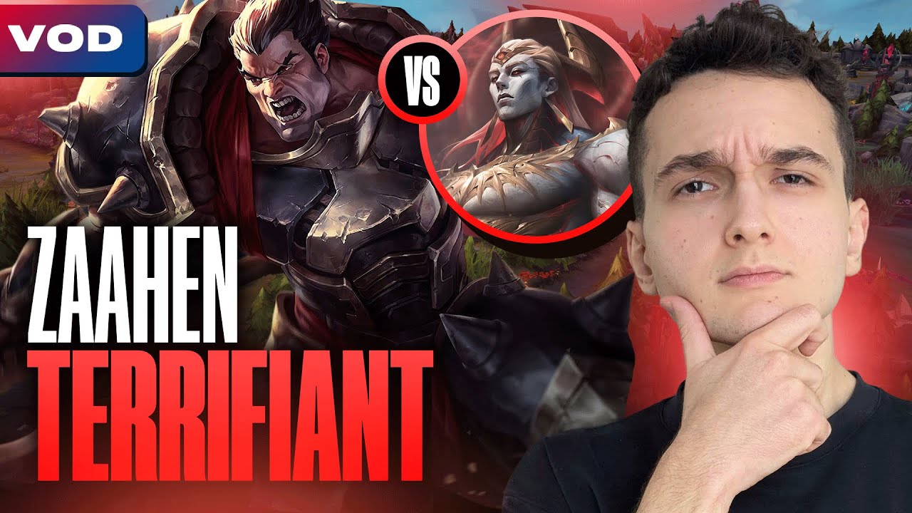 J'AFFRONTE UN ZAAHEN ULTRA AGRESSIF AVEC MON DARIUS - Darius vs Zaahen - SoloQ Patch 25.24