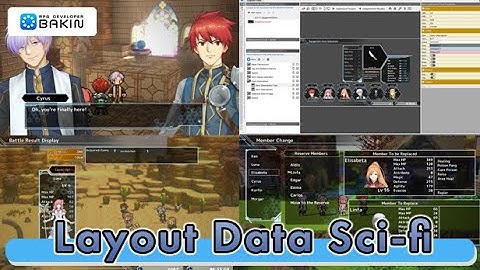 DLC: Layout Data Sci-Fi [RPG Developer Bakin]
