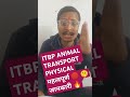 ITBP ANIMAL TRANSPORT PHYSICAL TEST DETAILS,ITBP PHYSICAL 2025 Admit Card