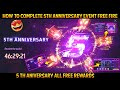 5th anniversary free fire new event free fire 5th anniversary event kaisa complete Karen