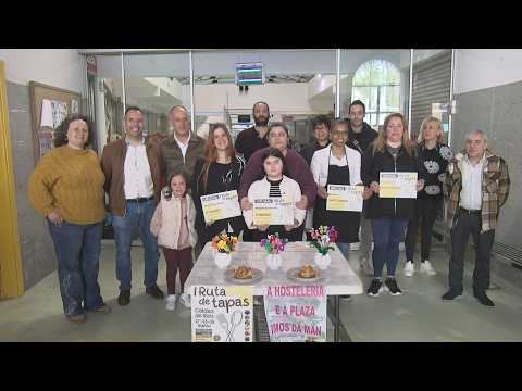 A primeira ruta de tapas de Caldas supera todas as expectativas e repartir uns 5.000 petiscos