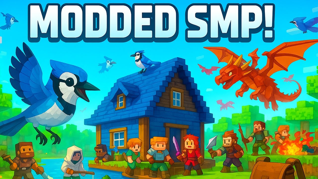 Minecraft Public SMP - Modded SMP!