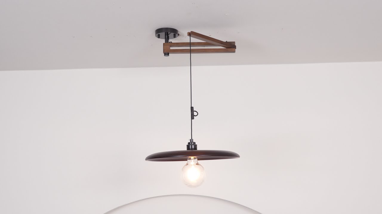 Carlyle Wood Pendant Lamp