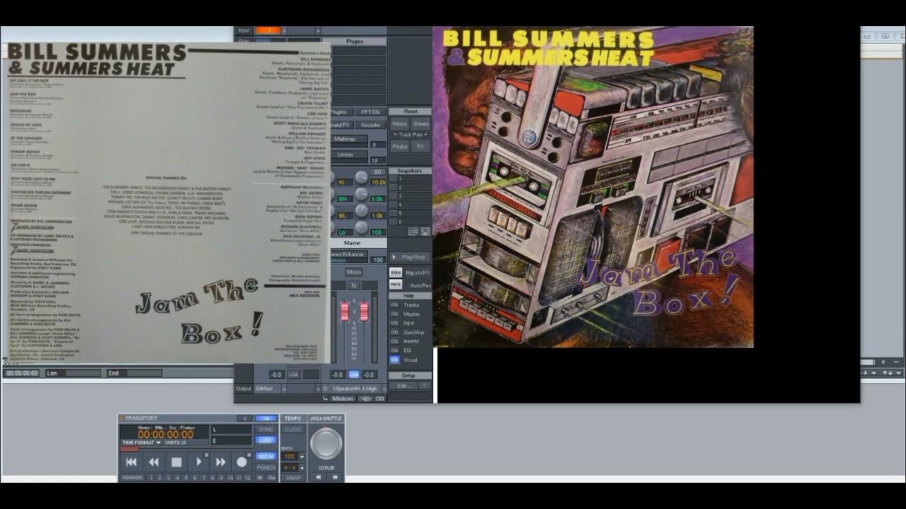 Bill Summers & Summers Heat Jam The Box (Slowed Down) YouTube