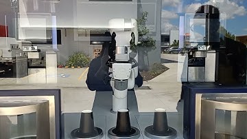 Coffee machine Robot by Freelance Robotics