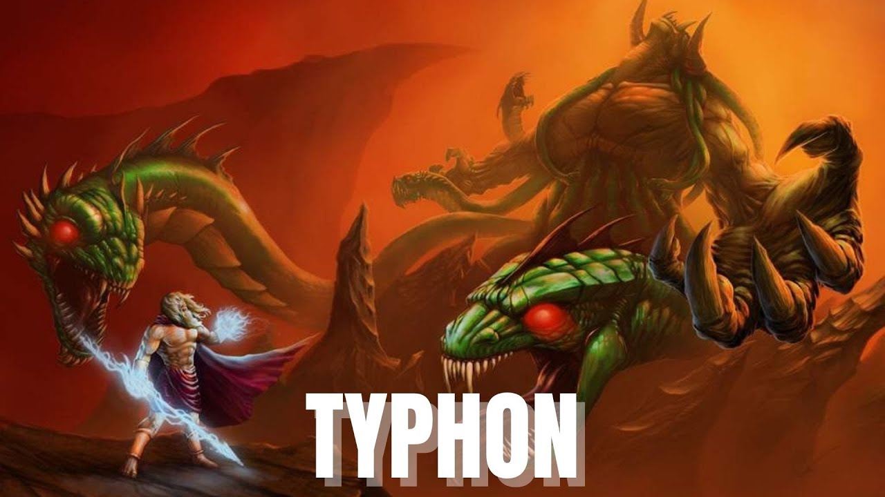 Typhon, le monstre suprême (mythologie grecque) - YouTube