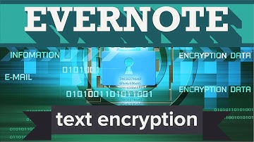 How to Encrypt Text in Evernote