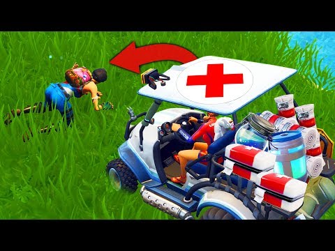 Heroic AMBULANCE CHALLENGE in Fortnite Battle Royale