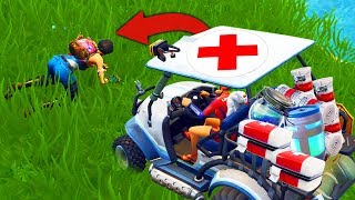 Heroic AMBULANCE CHALLENGE in Fortnite Battle Royale screenshot 5