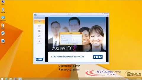 How to install Asure ID and create a basic card design