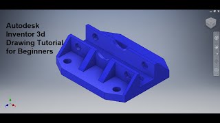 Autodesk Inventor 3d Drawing Tutorial || Tutorial 332 || Inventor Tutorial for Beginners || 3d Cad