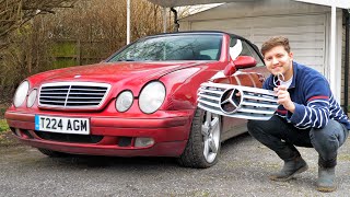 New parts for my £1,000 Mercedes CLK320 Cabriolet...