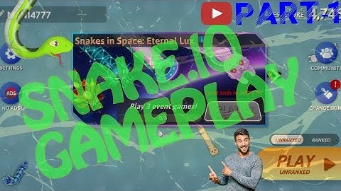 SNAKE.IO GAMEPLAY | PART-1 #gameplay #gaming #snakeio #trending #youtubevideo