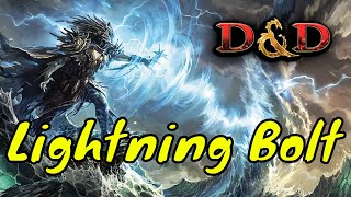 Lightning Bolt D&D 5E Spell