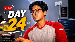 DAY 24 of DSA Challenge | Solving Data Structures & Algorithms Problems | Coding Live |