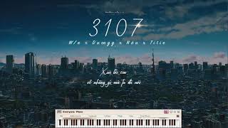 3107 |1 2 3| - W/n x Duongg x Nâu x Titie - Piano cover by MinK