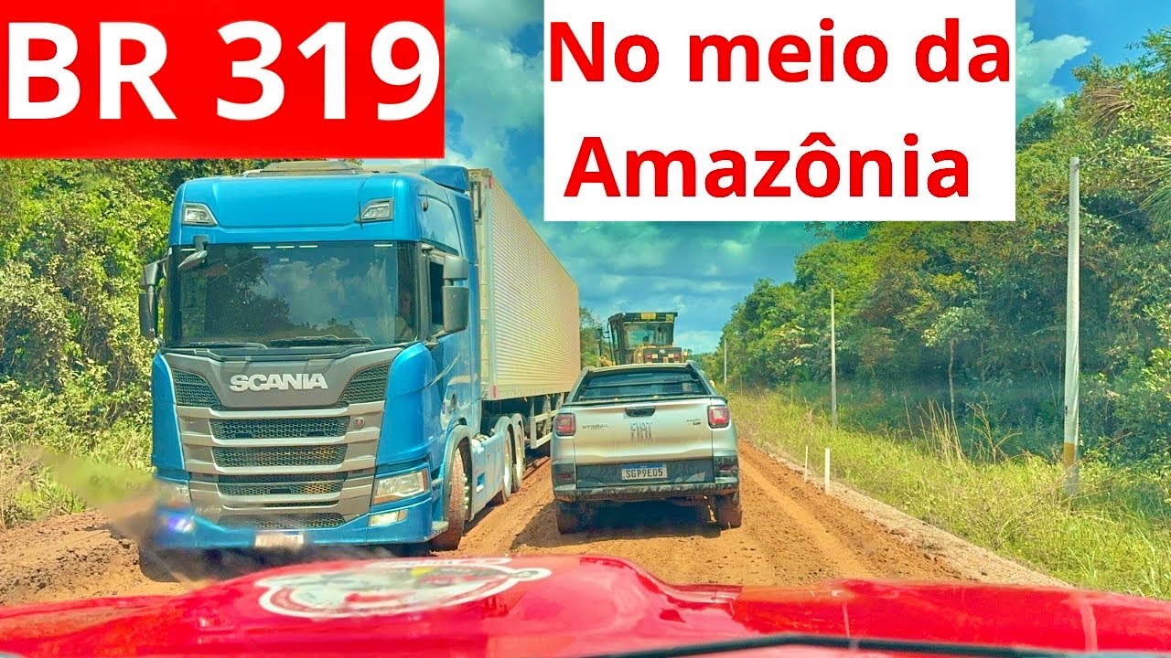 Ep.16 ATRAVESSAMOS A TEMIDA BR-319 de Manaus até Humaitá 
