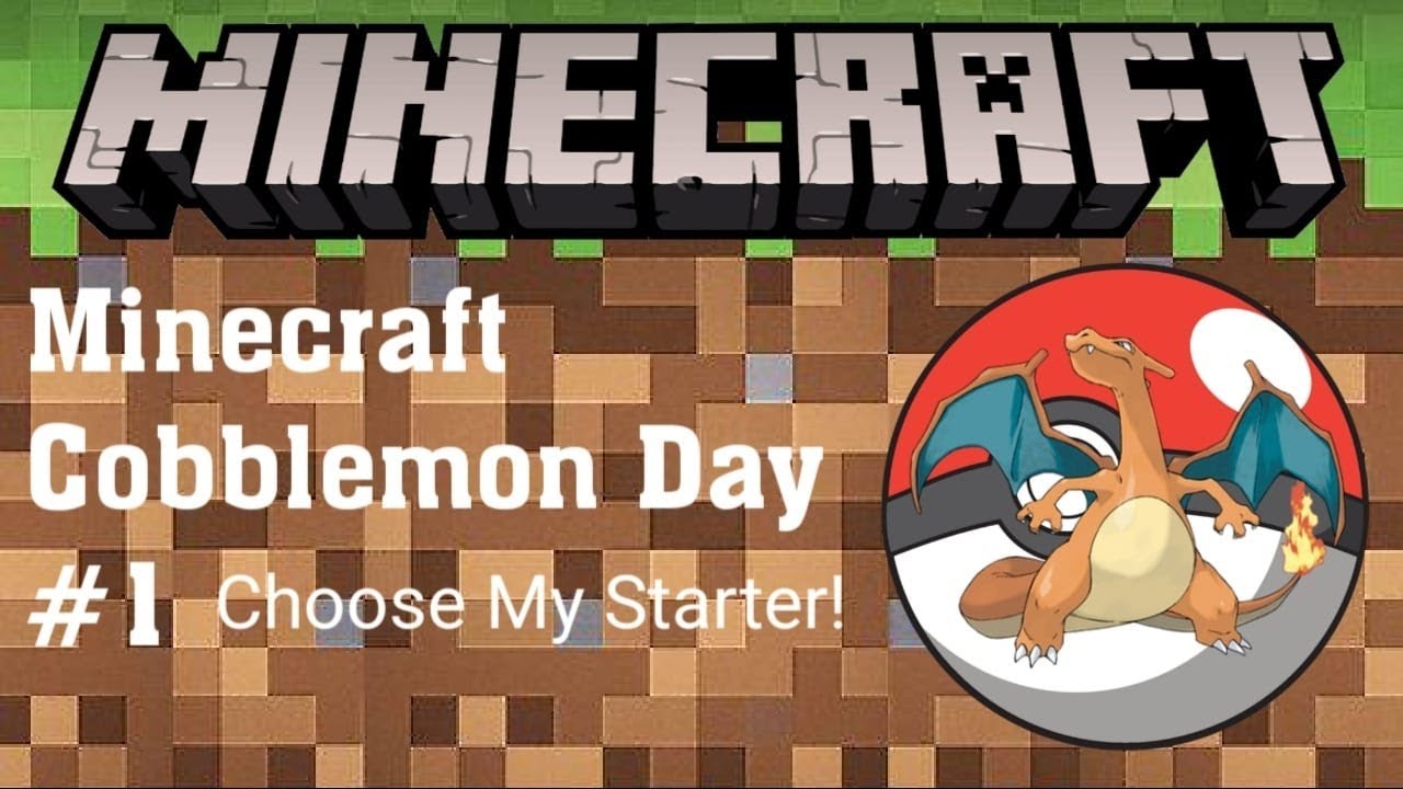 Minecraft Ep#1 || Cobblemon Day 1 (Choosing My Starter) - YouTube