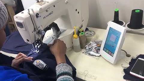 RAMBO RM-1900A Electronic bartack machine