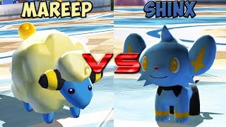 Pokemon battle revolution - Mareep vs Shinx