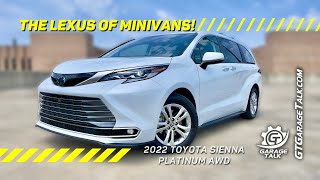 Ultra-LUX Minivan: We Live with the 2022 Toyota Sienna Platinum AWD for a Full Week
