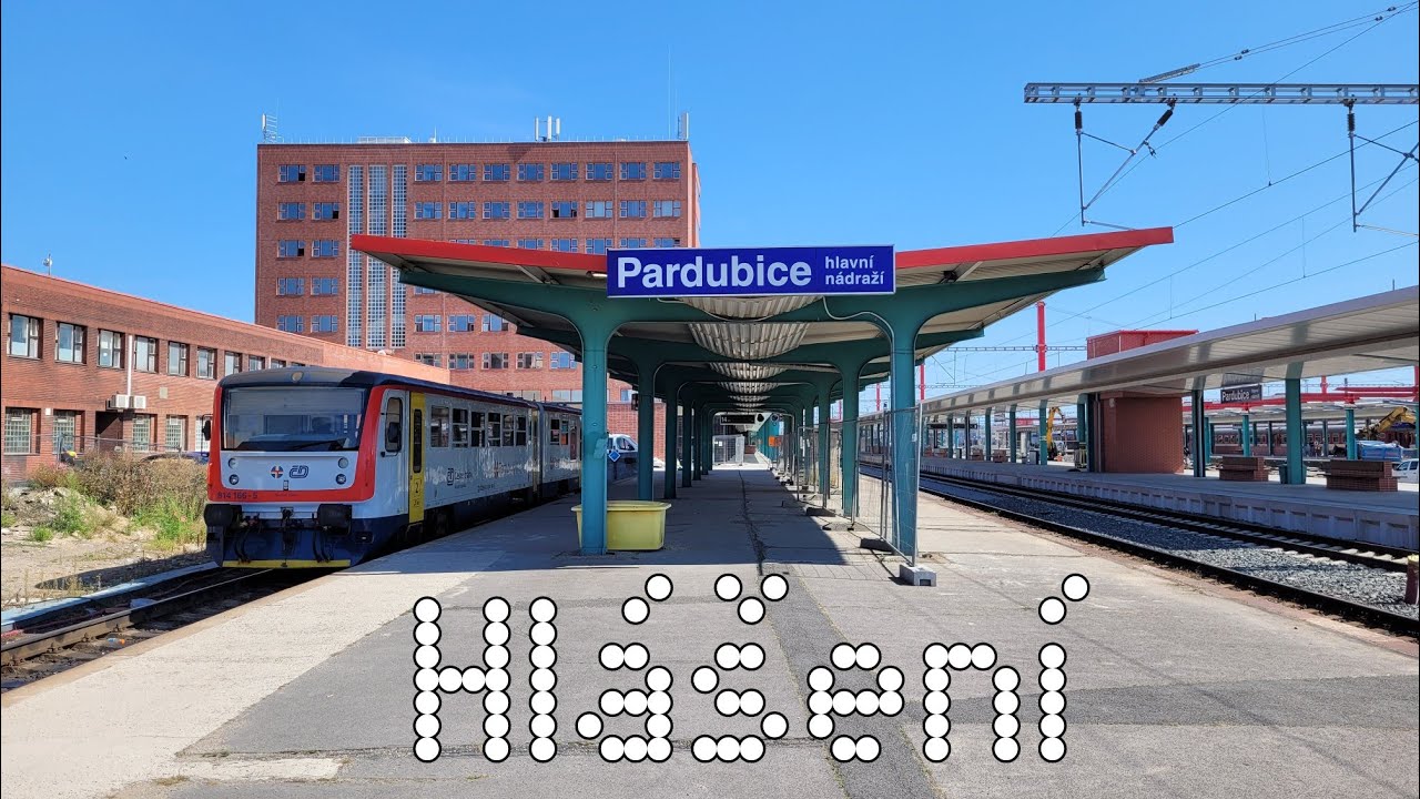 Hlášení Pardubice hl. n. (HAVIS 3) – 3. 9. 2023