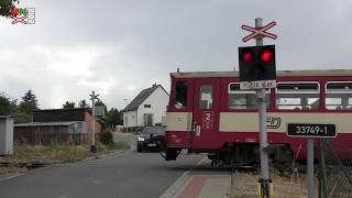 Železniční přejezd Heřmanův Městec #3 - 9.6.2018 / Czech railroad crossing