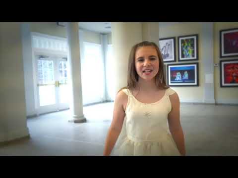 10 year old Angelina Bella rearranges cover What's Up featuring dancer Lilly K for cancer survivor.