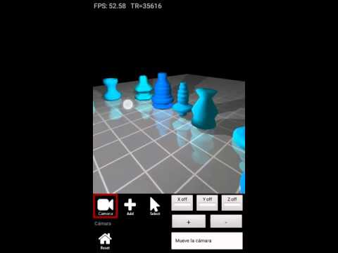 ModelAN3D Android : Rotation object samples