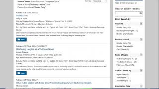 Literature Resource Center Tutorial