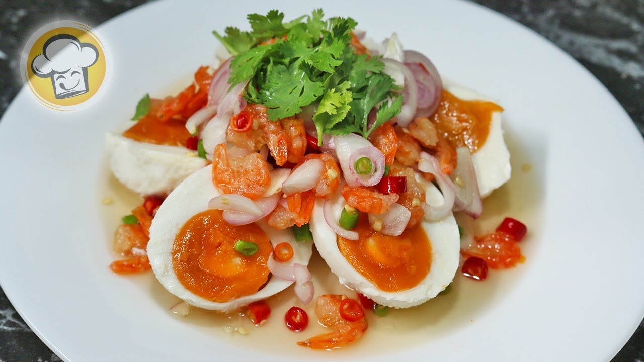 ยำไข่เค็ม เมนูในตำนานคู่ข้าวต้ม ยำยังไงให้อร่อย ไปดู | Thai Spicy ...