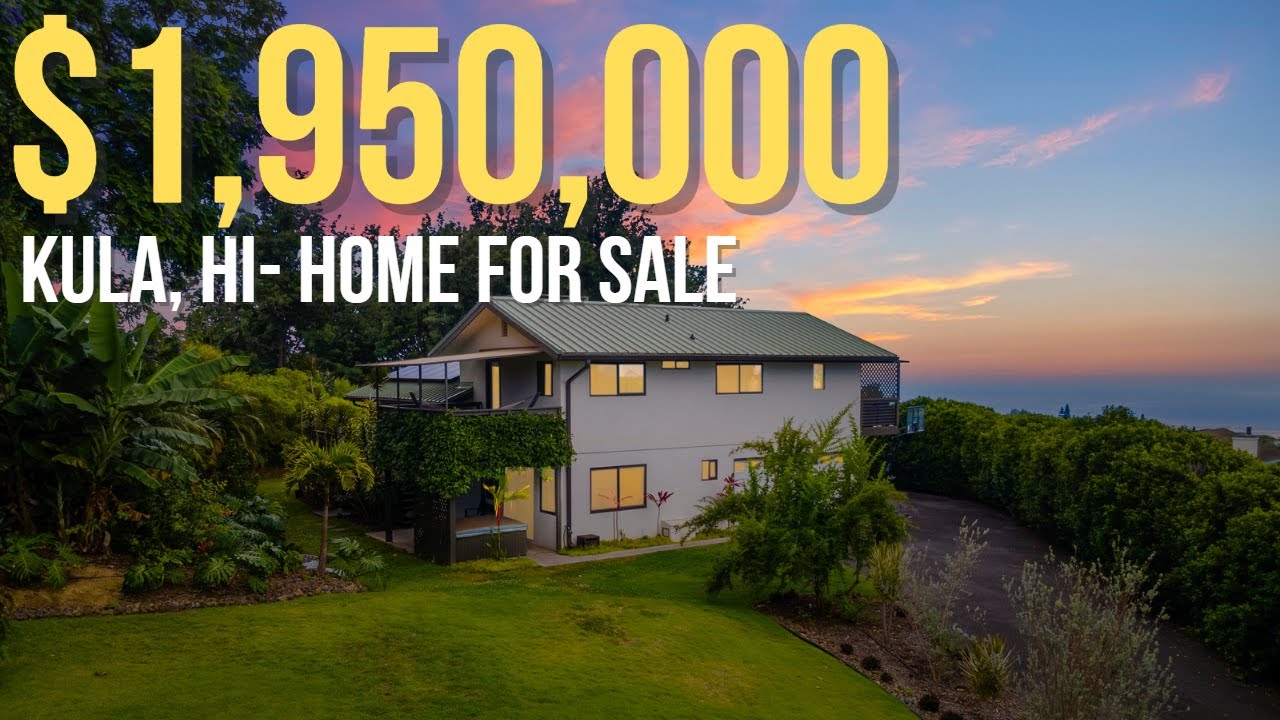 Stunning Maui Luxury Modern Home For Sale In Kula, HI 108 Waimele Pl