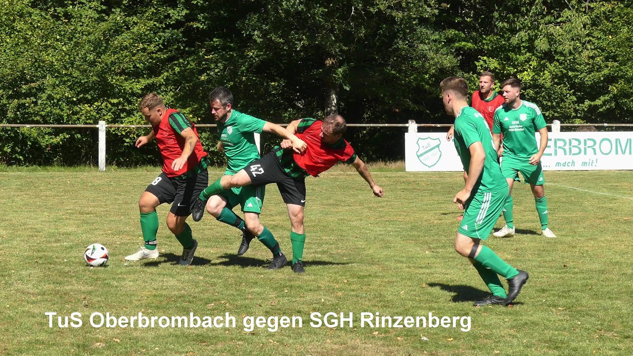TuS Oberbrombach gegen SGH Rinzenberg  #kreisliga #matchday #tore