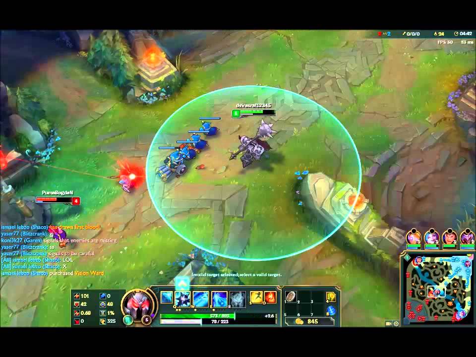 LOL Mordekaiser vs Annie - Mid Line - Part 1 [HD - 2015]