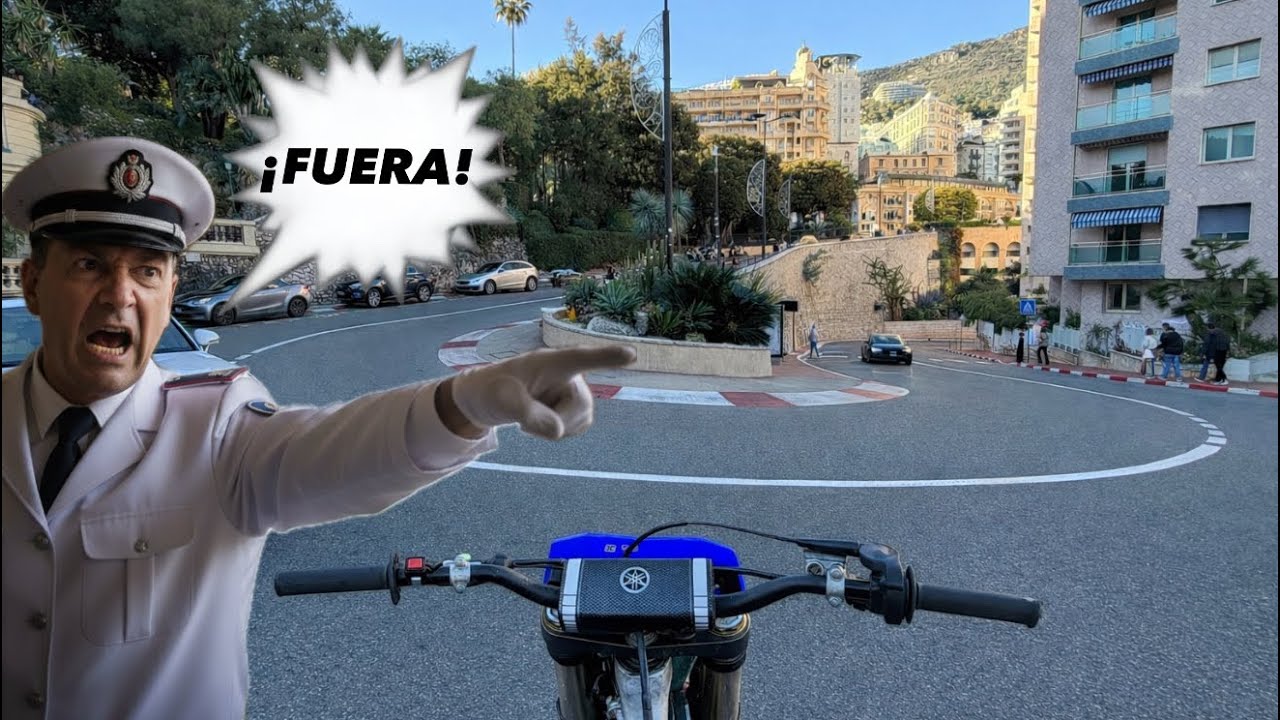 La POLICIA NOS ECHÓ de MONACO por CULPA DE NUESTRAS MOTOS