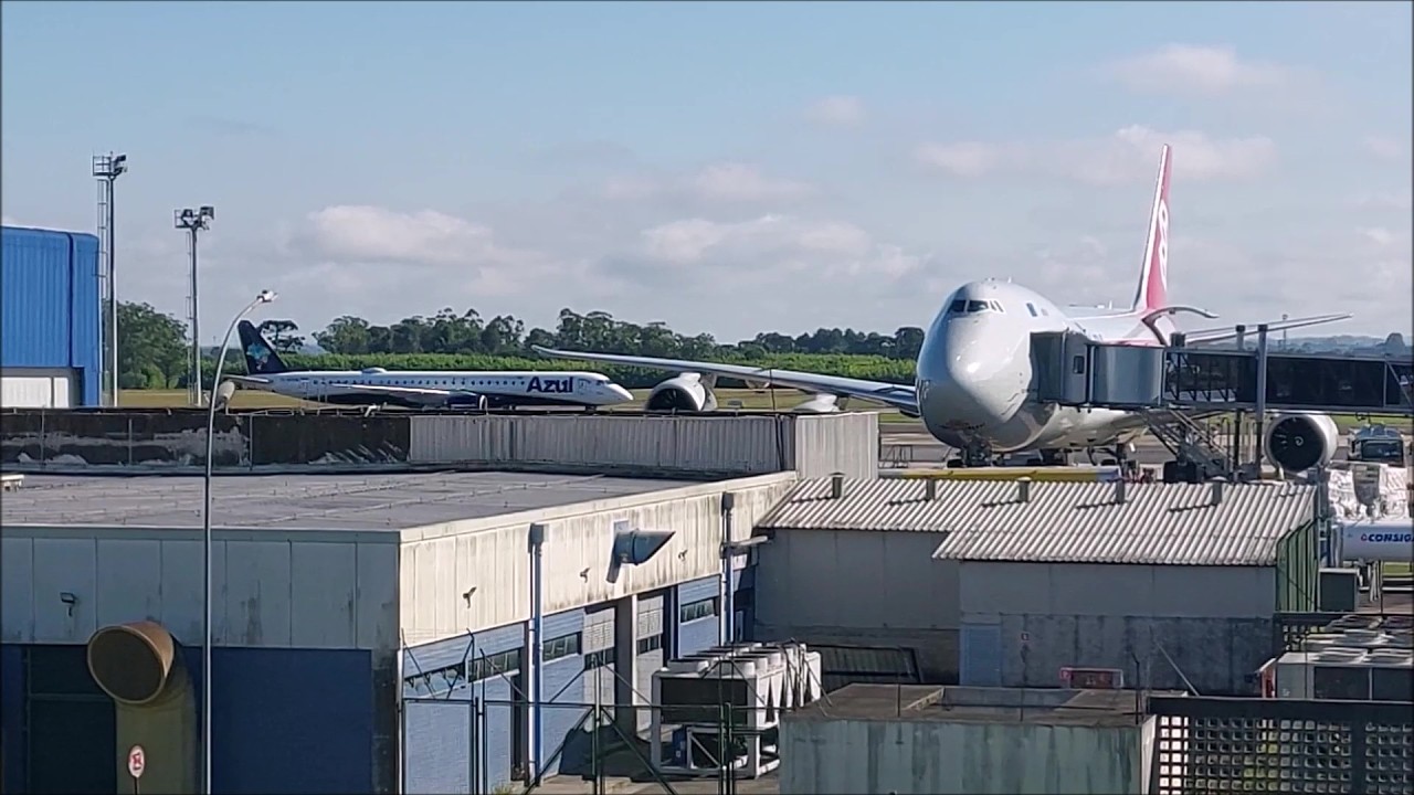 Movimentação no aeroporto de Curitiba 07/01/26 - PARTE 1