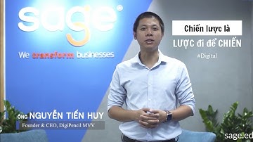 Xây dựng chiến lược số cho doanh nghiệp | Khóa học Digital Marketing and Strategy | Sage Academy