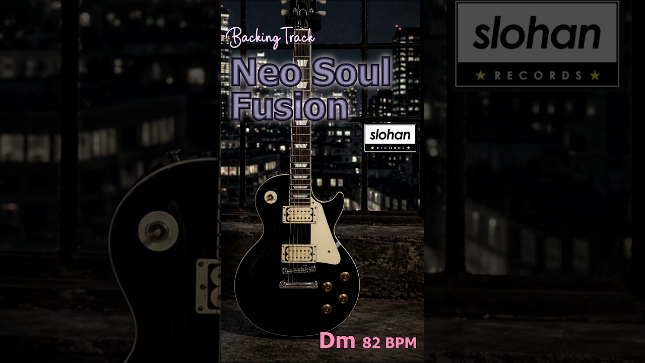 Neo Soul Fusion／Backing Track (Dm 84 BPM) #BackingTrack #Funk #Fusion #jazz #NeoSoul #guitar