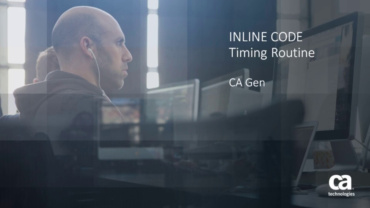 GEN: INLINE Code Timing Routine - YouTube
