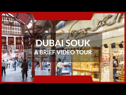 Walking around the Gold Souk in Dubai – Nov 2020