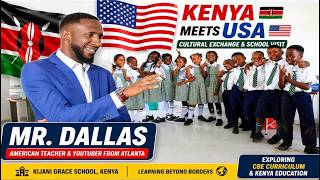 Mr Dallas I American Teacher visit to our school I Berhanu Dallas