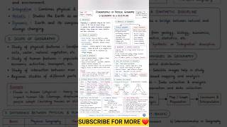 📘 Class 11 Geography Chapter 1 | Geography as Discipline #Class11Geography #GeographyAsADiscipline