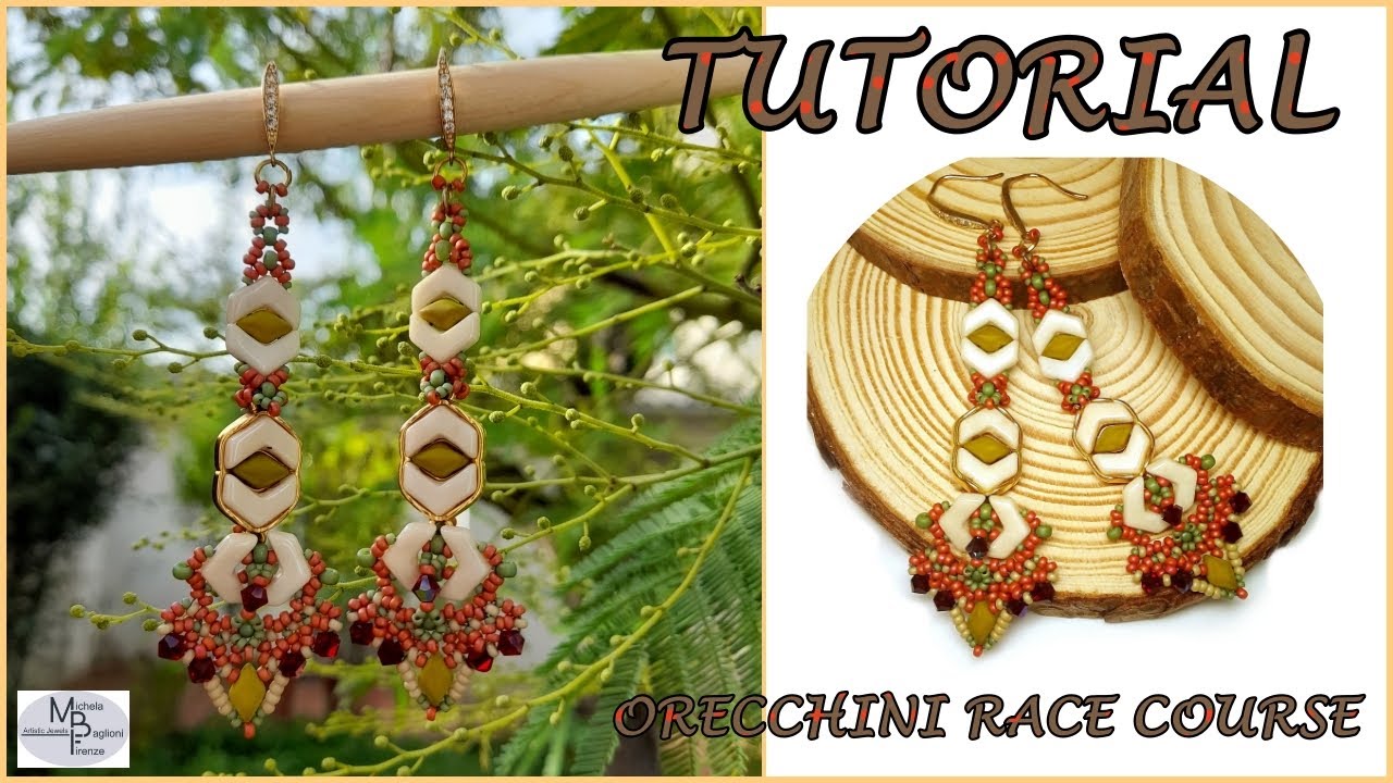 TUTORIAL ORECCHINI RACE COURSE con Cymbal Metal Elements 🏵️ #Tutorial #CymbalMetalElement