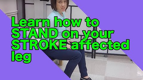 Stroke: Lower Extremity Home Exercise