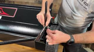 42" Lawn Sweeper With Double-Helix Brushes Assembly Video (LS2-42BH2-G)