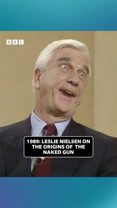 1989: Leslie Nielsen on THE NAKED GUN's Police Squad origins | BBC Archive