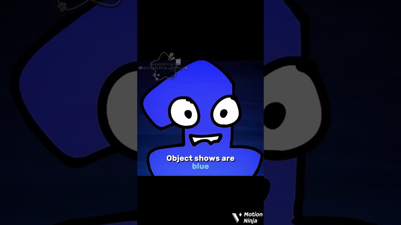 Colours of object shows! 