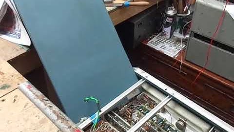 Tektronix 585A Oscilloscope - Mains Transformer Transplant